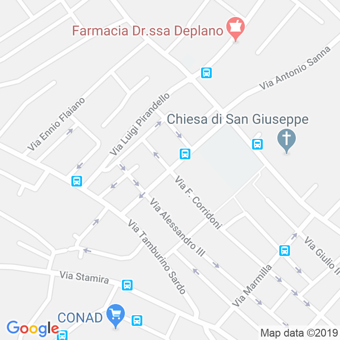 CAP di Via Degli Stendardi a Cagliari