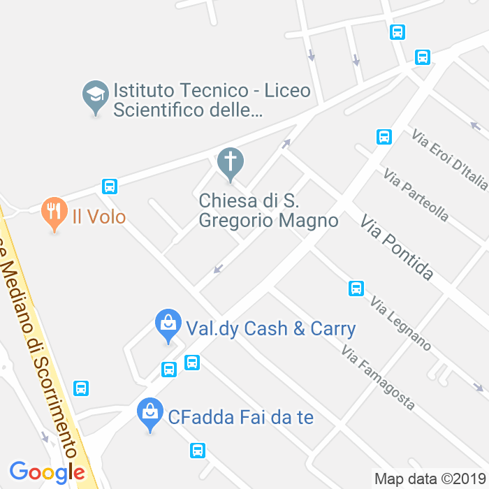 CAP di Via Delle Lucciole a Cagliari