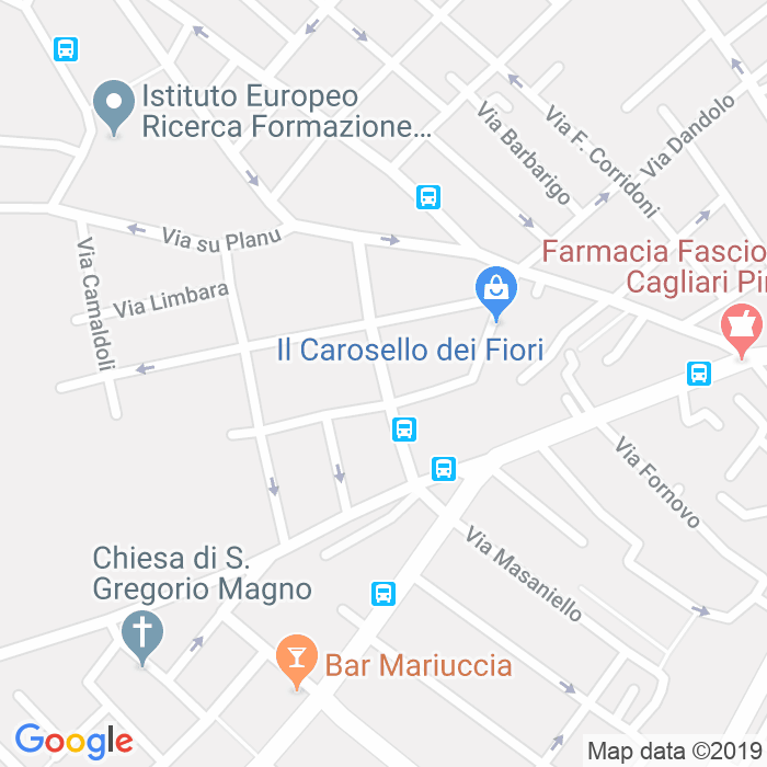CAP di Via Fabio Filzi a Cagliari