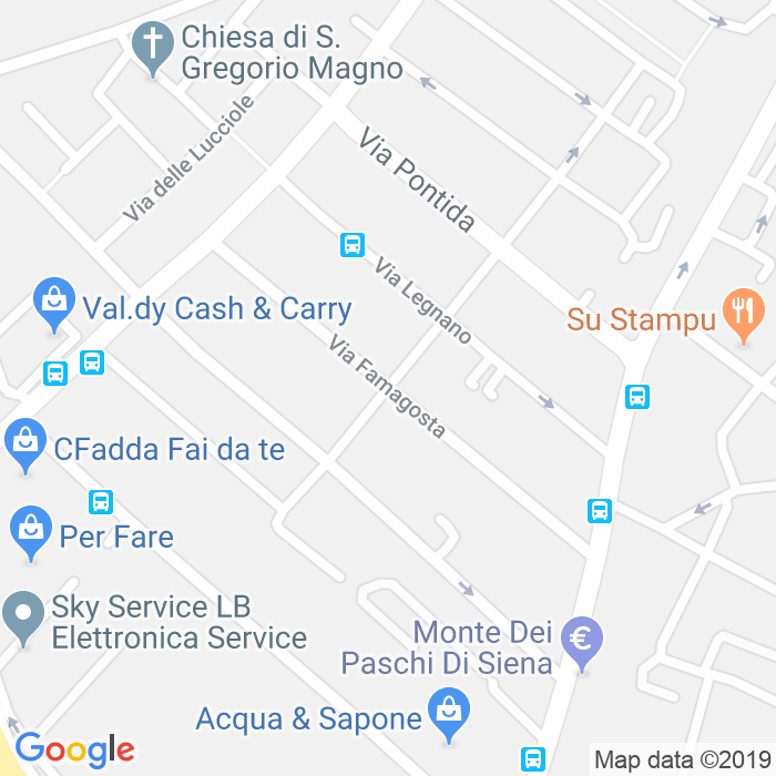 CAP di Via Famagosta a Cagliari