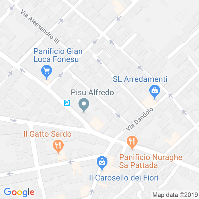 CAP di Via Giovanni Da Procida a Cagliari