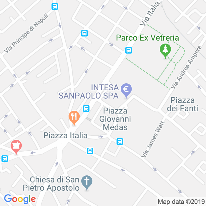 CAP di Via Salvo D'Acquisto a Cagliari