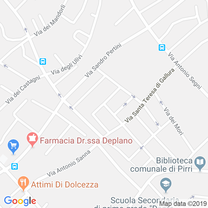 CAP di Via Santa Caterina a Cagliari