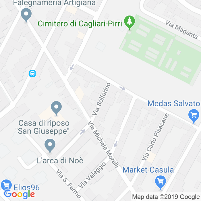 CAP di Via Solferino a Cagliari