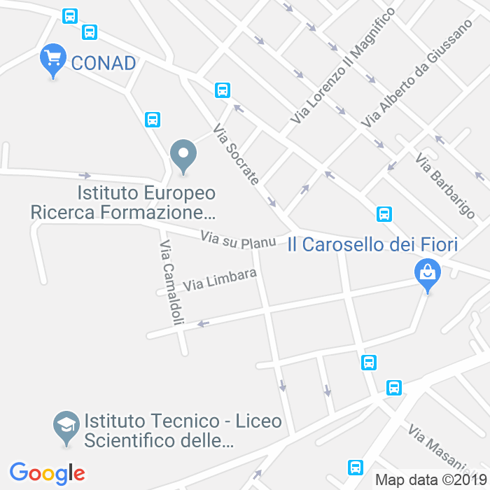 CAP di Via Su Planu a Cagliari