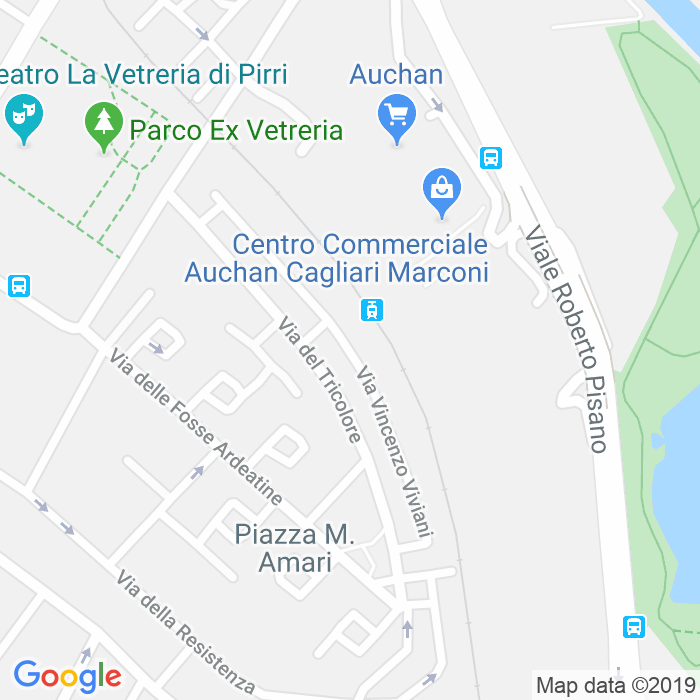 CAP di Via Vincenzo Viviani a Cagliari