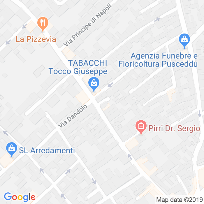 CAP di Vico Iii Enrico Toti a Cagliari