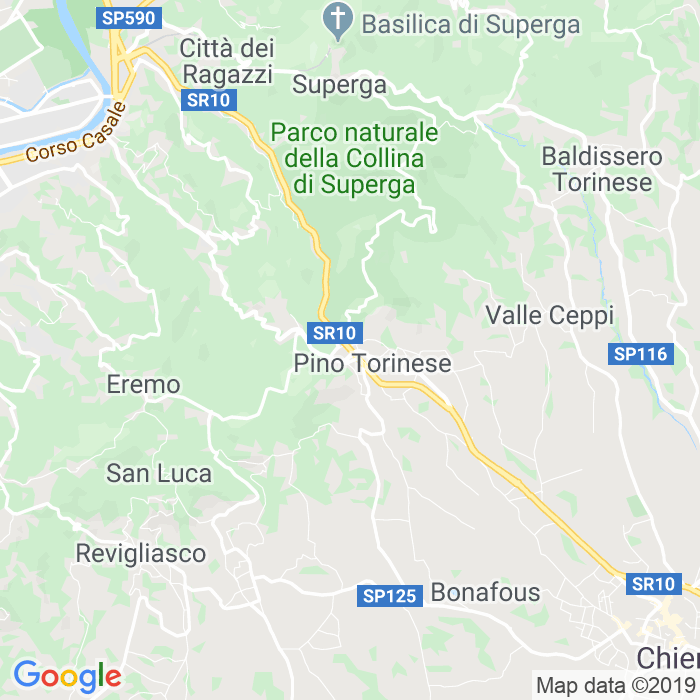 CAP di Pino Torinese in Torino