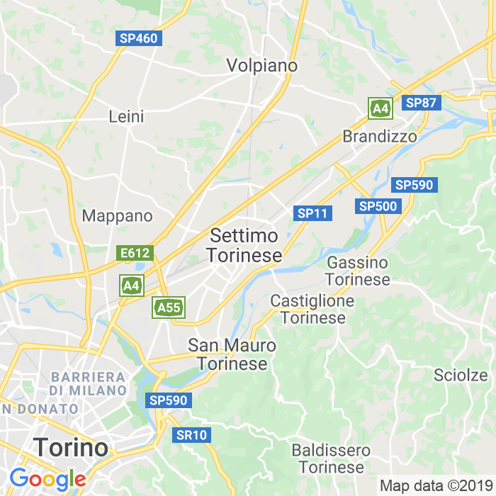 CAP di Settimo Torinese in Torino