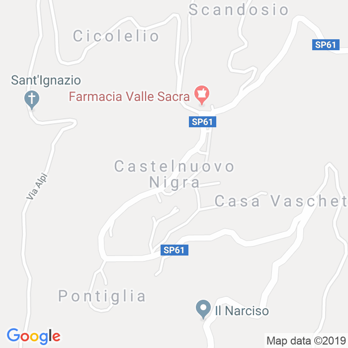 CAP di Castelnuovo Nigra in Torino