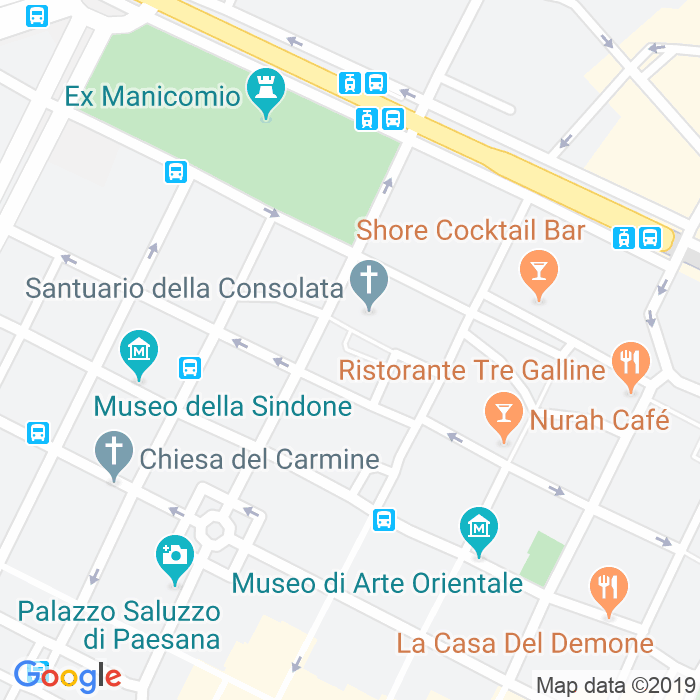 CAP di Piazza Della Consolata a Torino