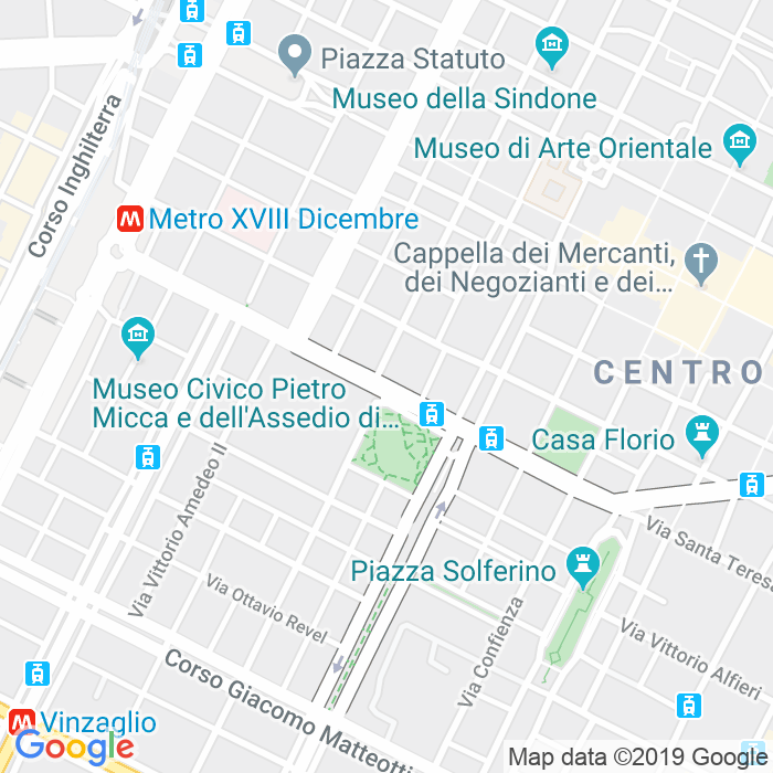 CAP di Via Cernaia a Torino