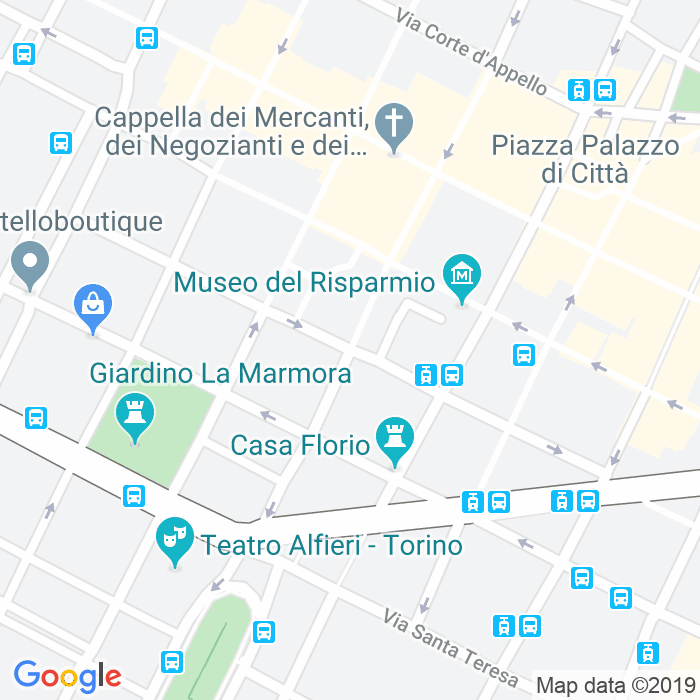 CAP di Via Giovanni Botero a Torino