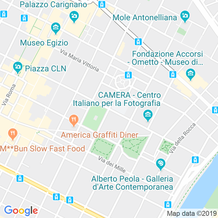 CAP di Via Giovanni Giolitti a Torino