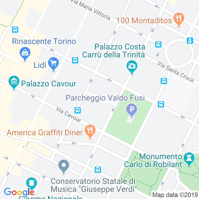CAP di Via Nino Costa a Torino