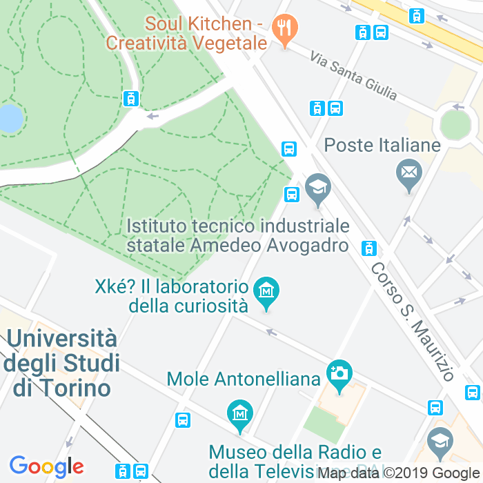 CAP di Piazza Carlo E Sigismondo Rossaro a Torino
