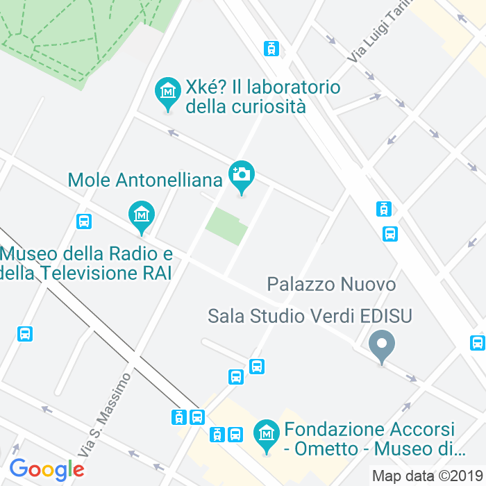 CAP di Via Alessandro Riberi a Torino