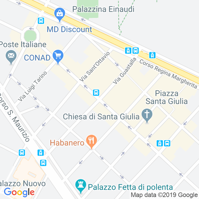 CAP di Via Guastalla a Torino