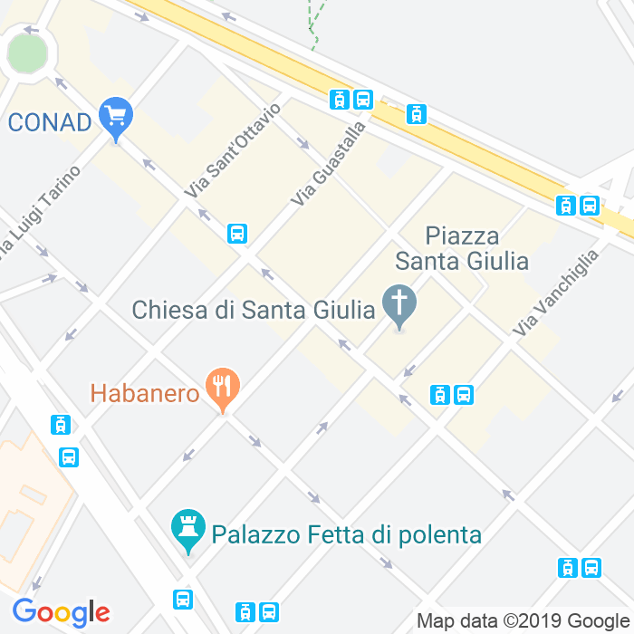 CAP di Via Michele Buniva a Torino