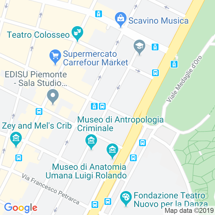 CAP di Via Pietro Giuria a Torino