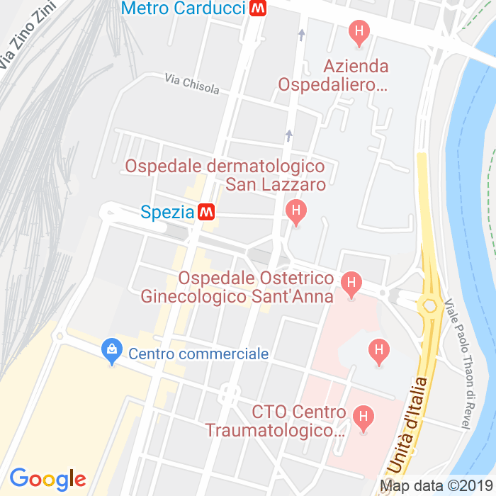 CAP di Corso Spezia a Torino
