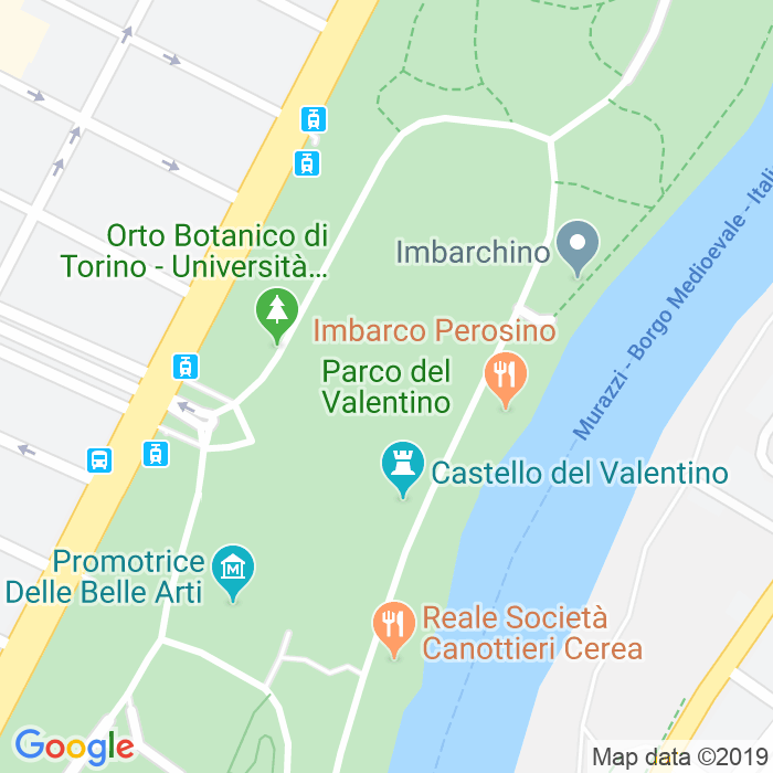 CAP di Parco Del Valentino a Torino