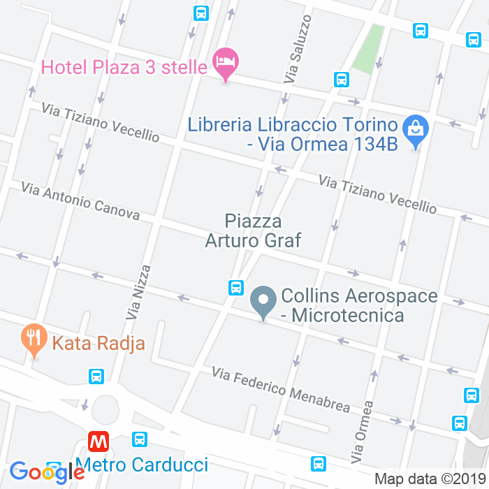 CAP di Piazza Arturo Graf a Torino