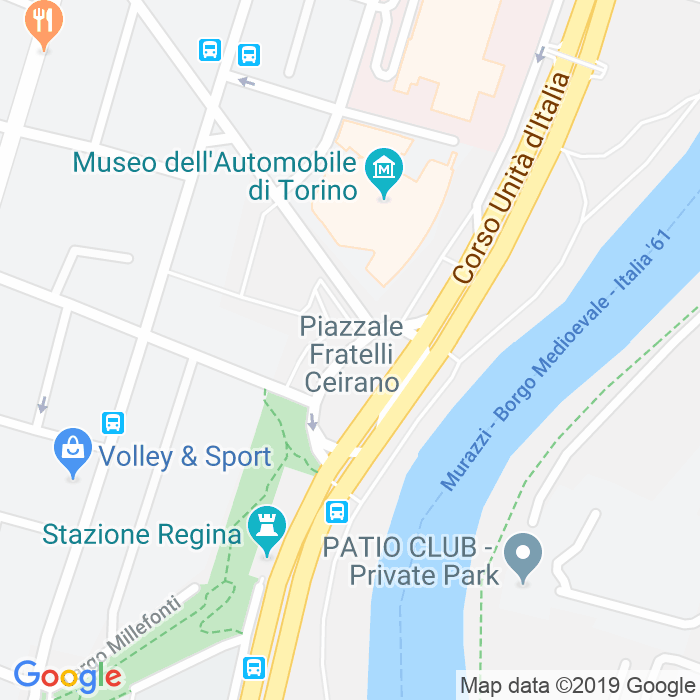 CAP di Piazzale Fratelli Ceirano a Torino