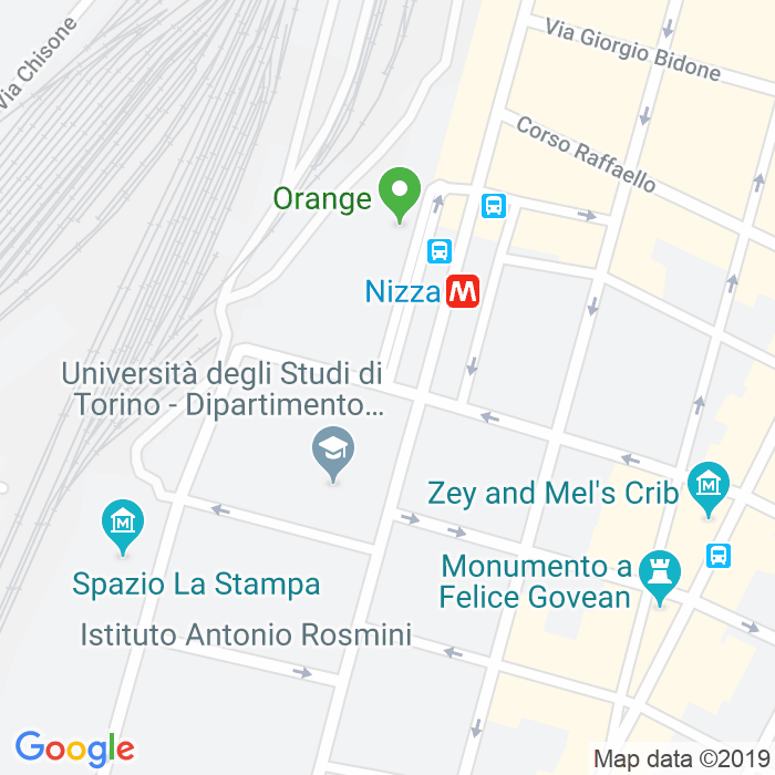 CAP di Via Giovanni Argentero a Torino
