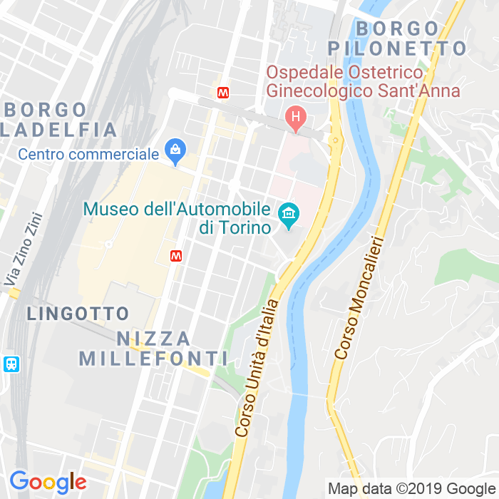 CAP di Via Ventimiglia a Torino