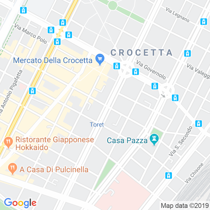CAP di Via Cristoforo Colombo a Torino