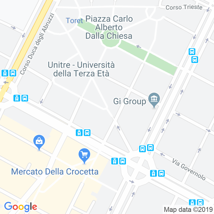 CAP di Corso Trento a Torino