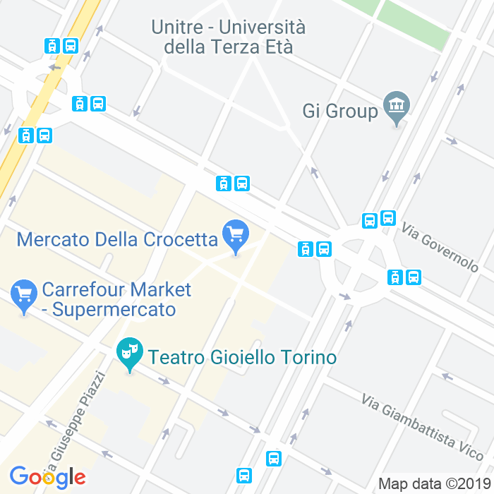 CAP di Largo Gian Domenico Cassini a Torino