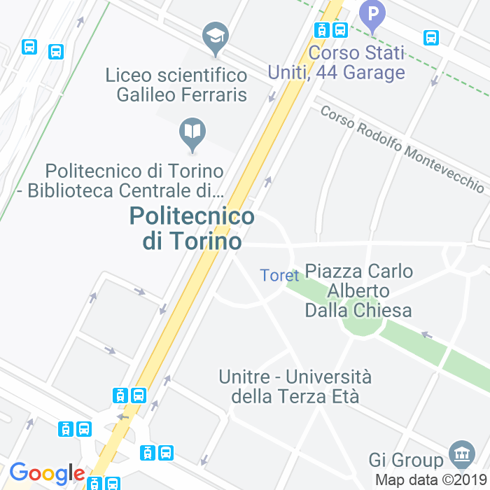 CAP di Piazzale Duca D'Aosta a Torino