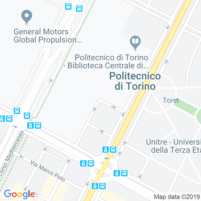 CAP di Via Enrico D'Ovidio a Torino