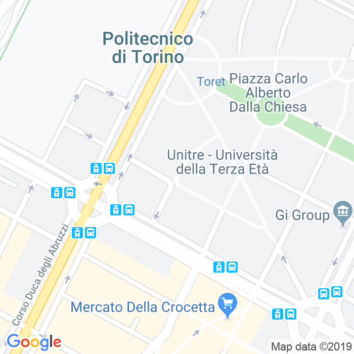CAP di Via Pietro Toselli a Torino