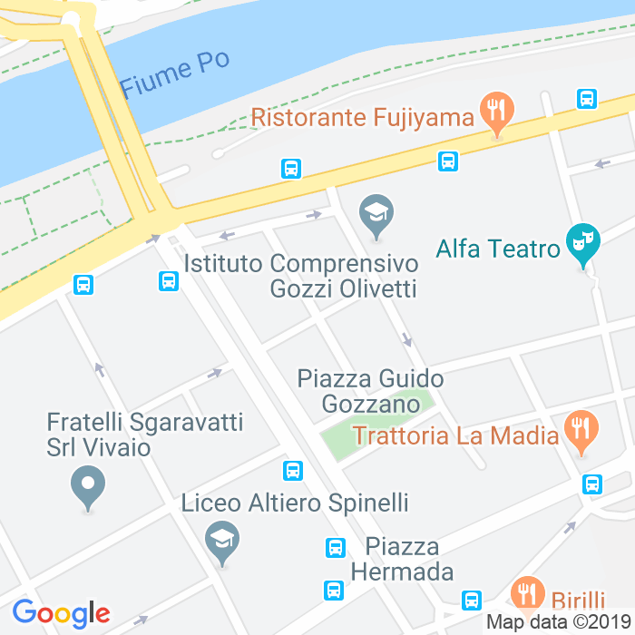 CAP di Via Cinzano a Torino