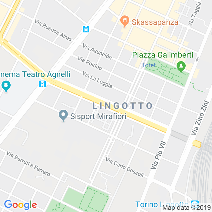 CAP di Corso Eusebio Giambone a Torino