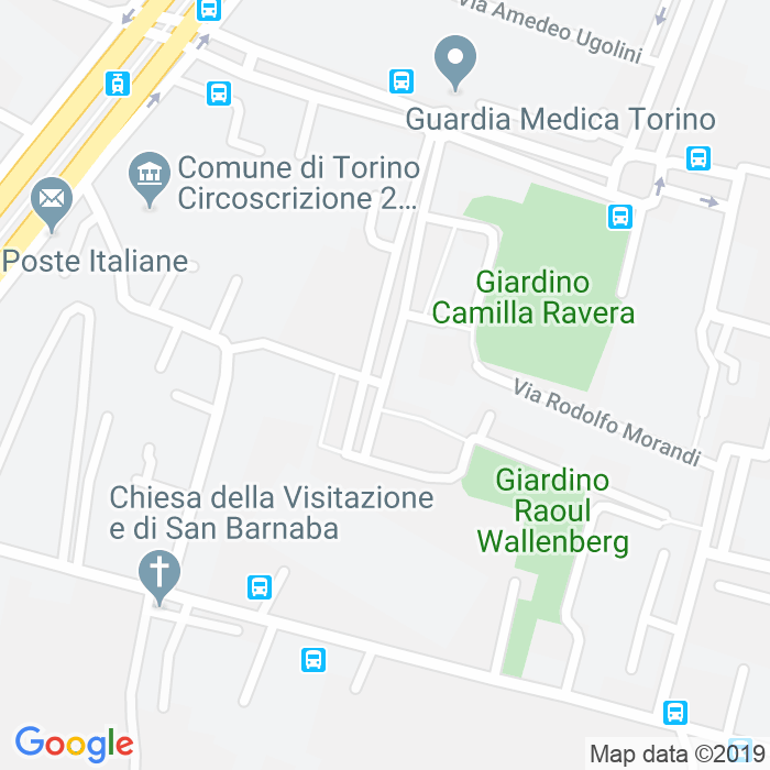 CAP di Strada Comunale Di Mirafiori a Torino