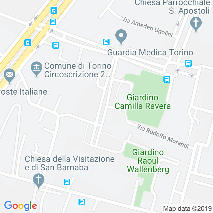 CAP di Via Domenico Coggiola a Torino