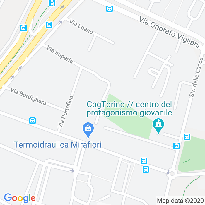 CAP di Via Portofino a Torino