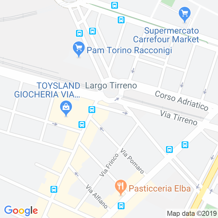 CAP di Largo Tirreno a Torino