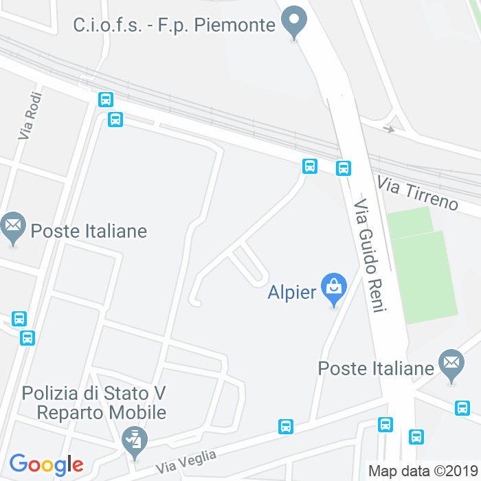 CAP di Via Tintoretto a Torino