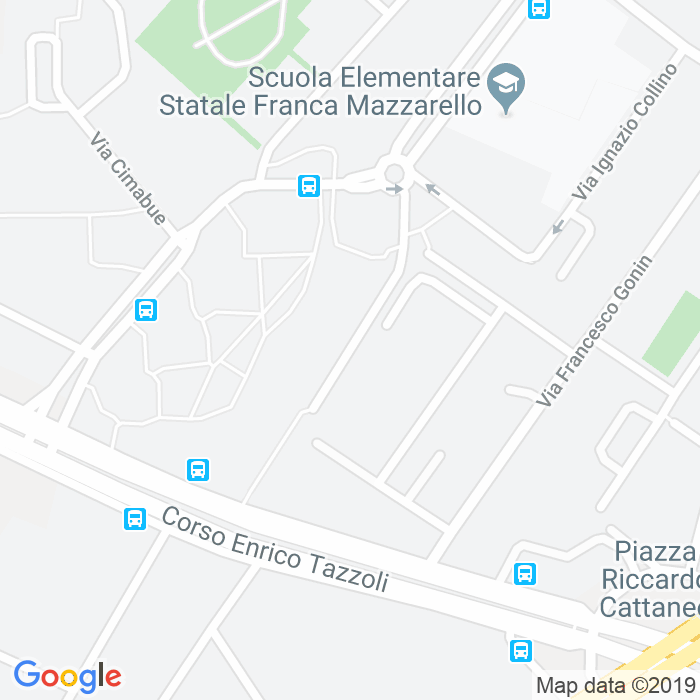 CAP di Via Domenico Gerolamo Induno a Torino