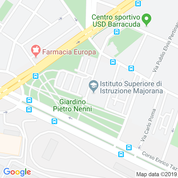 CAP di Via Pietro Frattini a Torino