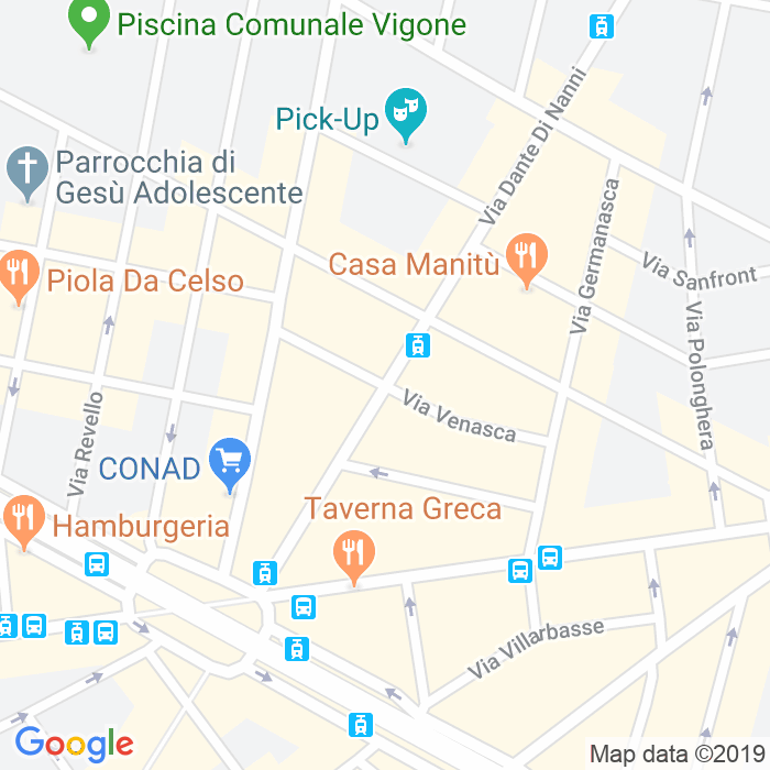 CAP di Via Venasca a Torino