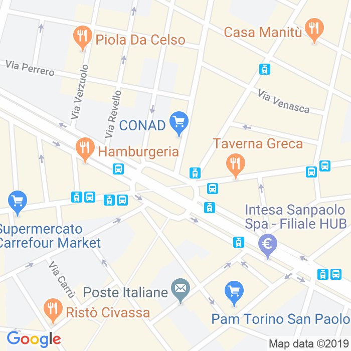 CAP di Piazza Sabotino a Torino