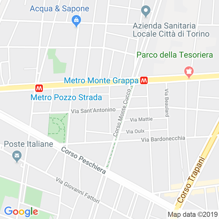 CAP di Via Sant'Antonino a Torino