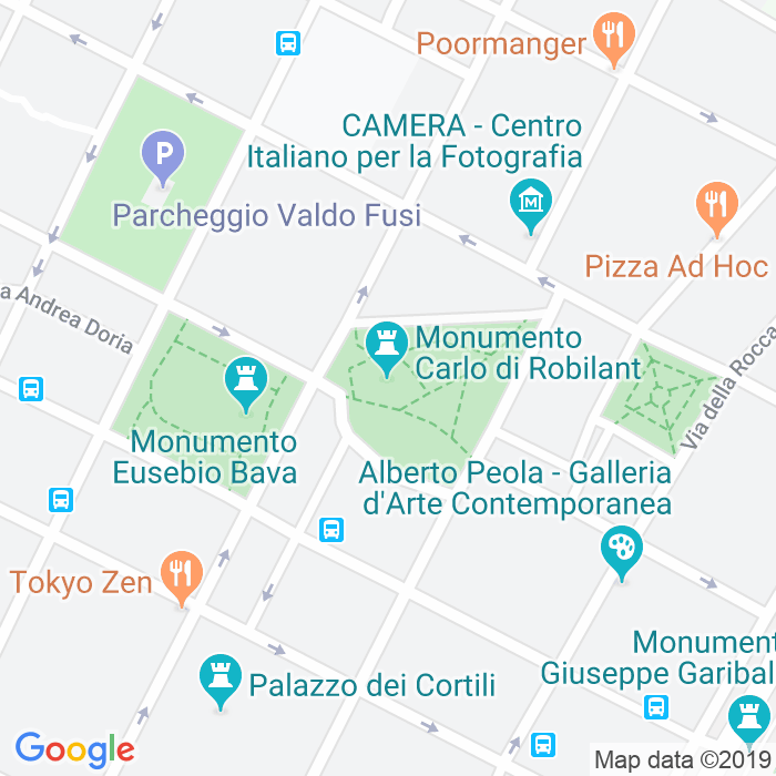 CAP di Piazza Carlo Di Robilant a Torino