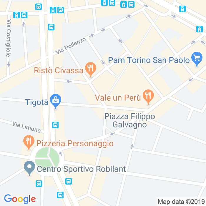 CAP di Via Chiomonte a Torino
